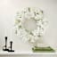 Providence White Hydrangea & Baby's Breath Wreath, 24"