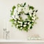 White Hydrangea & Jasmine Mix Wreath, 24"
