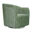 Annabelle Swivel Accent Chair, Green