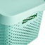 REAL SIMPLE Green Storage Bin with Lid, Large