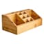 REAL SIMPLE 12-Compartment Bamboo Cosmetic Drawer Organizer