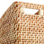 REAL SIMPLE Rattan Tank Basket