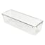 REAL SIMPLE Clear Drawer Storage Organizer, 9x3