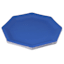 16-Count Navy Octagonal Paper Plates, 10"
