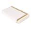 20-Count Golden Scalloped Edge Guest Napkin