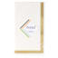20-Count Golden Scalloped Edge Guest Napkin