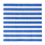 20-Count Blue & White Striped Napkins, 6.5"