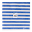 20-Count Blue & White Striped Napkins, 6.5"