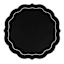 12-Count Black Paper Placemats, 14"