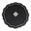 12-Count Black Paper Placemats, 14"