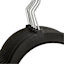 REAL SIMPLE 10-Pack Matte Non-Slip Suit Hanger, Black