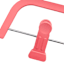 REAL SIMPLE 3-Pack Matte Skirt & Pant Hanger, Red