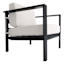 Soho Black Steel Patio Seating Chair
