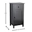 Thomas Wooden Accent Cabinet, Black