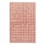 Clay Boxed Grid Accent Rug, 3x5