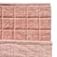 Clay Boxed Grid Accent Rug, 3x5