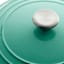 REAL SIMPLE Green Enameled Cast Iron Dutch Oven, 5qt