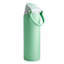 REAL SIMPLE Green Stainless Steel Dual Flip Straw Lid Water Bottle, 32oz