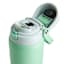 REAL SIMPLE Green Stainless Steel Dual Flip Straw Lid Water Bottle, 32oz