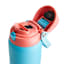 REAL SIMPLE Blue Stainless Steel Dual Flip Straw Lid Water Bottle, 32oz