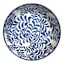 Tenerife Blue & White Hand Painted Pasta Bowl, 9"