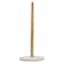 Marble & Gold Metal Paper Towel Holder, 13x6
