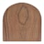 Wooden Arch Napkin Holder, 6x2