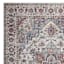 (D448) Fenix Blue & Ivory Medallion Area Rug, 9x12
