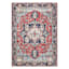 (D473) Fenix Red Medallion Area Rug, 9x12