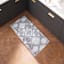 Cook N' Comfort Grey Medallion Anti-Fatigue Kitchen Mat, 20x39