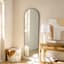 Black Arch Leaner Mirror, 24x70