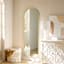 Gold Arch Leaner Mirror, 24x70