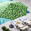 Green Marconi Banana Leaf Crank & Tilt Round Patio Umbrella, 9'