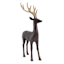 Rustic Deer with Gold Antlers, 15"