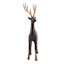 Rustic Deer with Gold Antlers, 15"