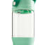 REAL SIMPLE Green Glass Carry Handle Bottle with Non-Slip Silicone Base, 32oz