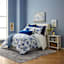 Providence Navy Blue Bedding Set
