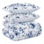 Providence Navy Blue Bedding Set