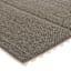 Canyon Ivory Striped Faux Fur Area Rug, 4x6