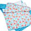 REAL SIMPLE Set of 2 Blue Waffle Kitchen Towels