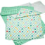 REAL SIMPLE Set of 2 Green Waffle Kitchen Towels