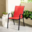 Stackable Sling Patio Chair, Red