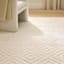 (D456) Ronin Ivory Tufted Non-Slip Area Rug, 5x7