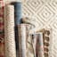 (D456) Ronin Ivory Tufted Non-Slip Area Rug, 5x7