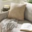 Reese Linen Chenille Throw Pillow, 18"