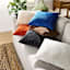 Reese Rust Chenille Throw Pillow, 14x20