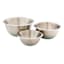 REAL SIMPLE 3-Piece Green Mixing Bowls with Non-Slip Bottom
