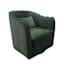 Annabelle Swivel Accent Chair, Green