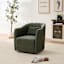 Annabelle Swivel Accent Chair, Green