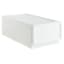 REAL SIMPLE Plastic Pull Out Storage, White